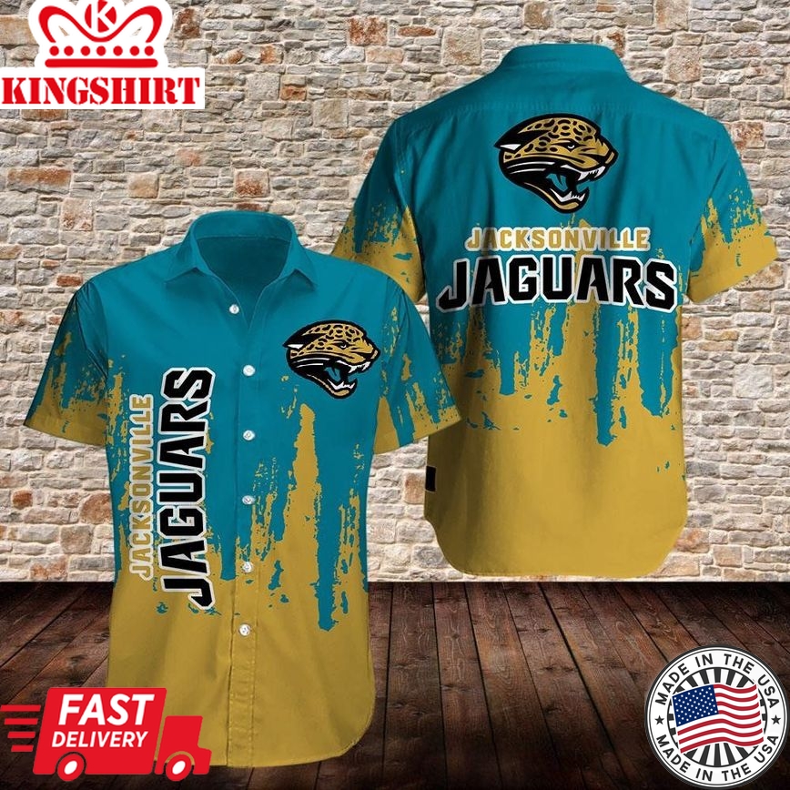 Jacksonville Jaguars Limited Edition Hawaiian Shirt Trending Hawaiian Shirts Design 02