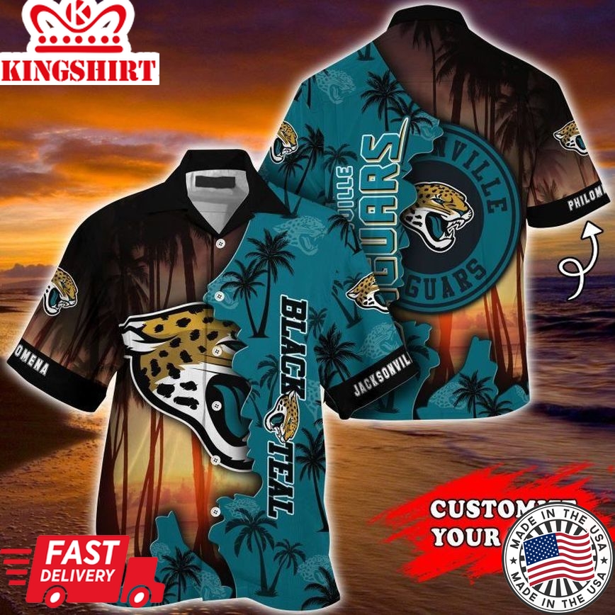 Jacksonville Jaguars NFL Customized Summer Hawaiian Shirt