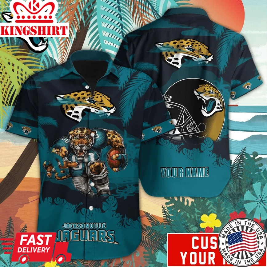 Jacksonville Jaguars NFL Hawaiian Shirt Trending Hawaiian Shirts Design