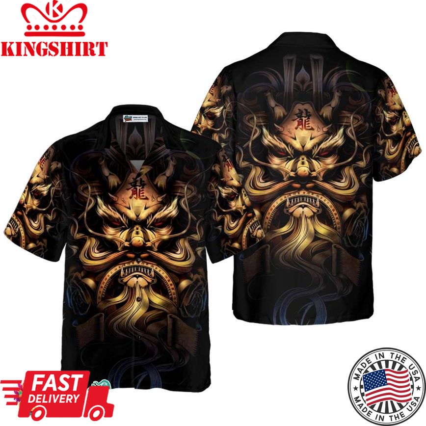 Japanese Dragon Hawaiian Shirt