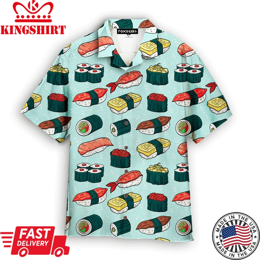 Japanese Food This How I Roll Sushi Trendy Hawaiian Shirt For Aloha Shirt