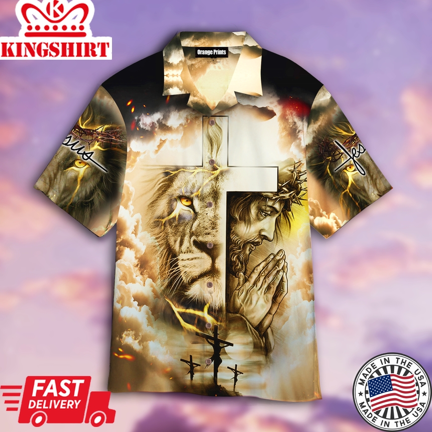 Jesus Aloha Hawaiian Shirts For Men & For Women |