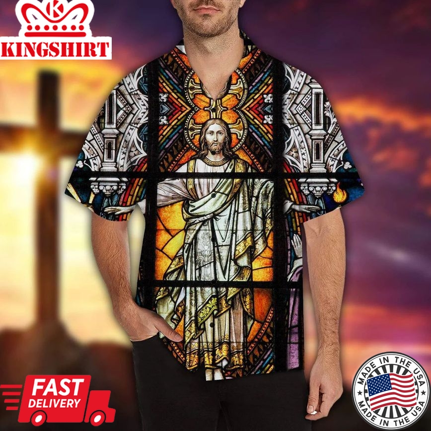 Jesus Colourful Aloha Hawaiian Shirts For Men And Women