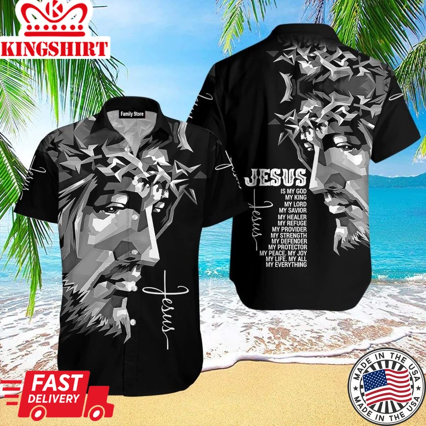 Jesus Easter Aloha Hawaiian Shirts For Men And Women