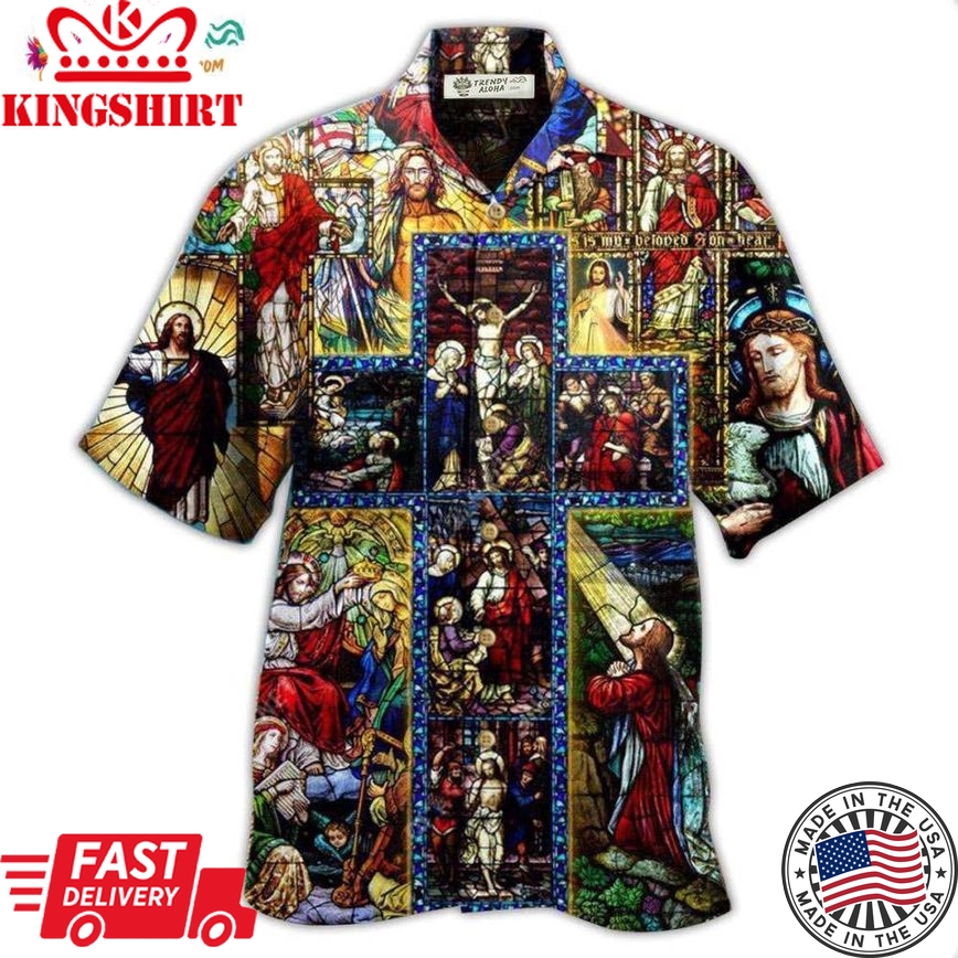 Jesus Faith Over Fear Hawaiian Shirt