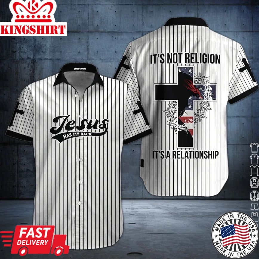 Jesus Faith White Aloha Hawaiian Shirts For Men And Women