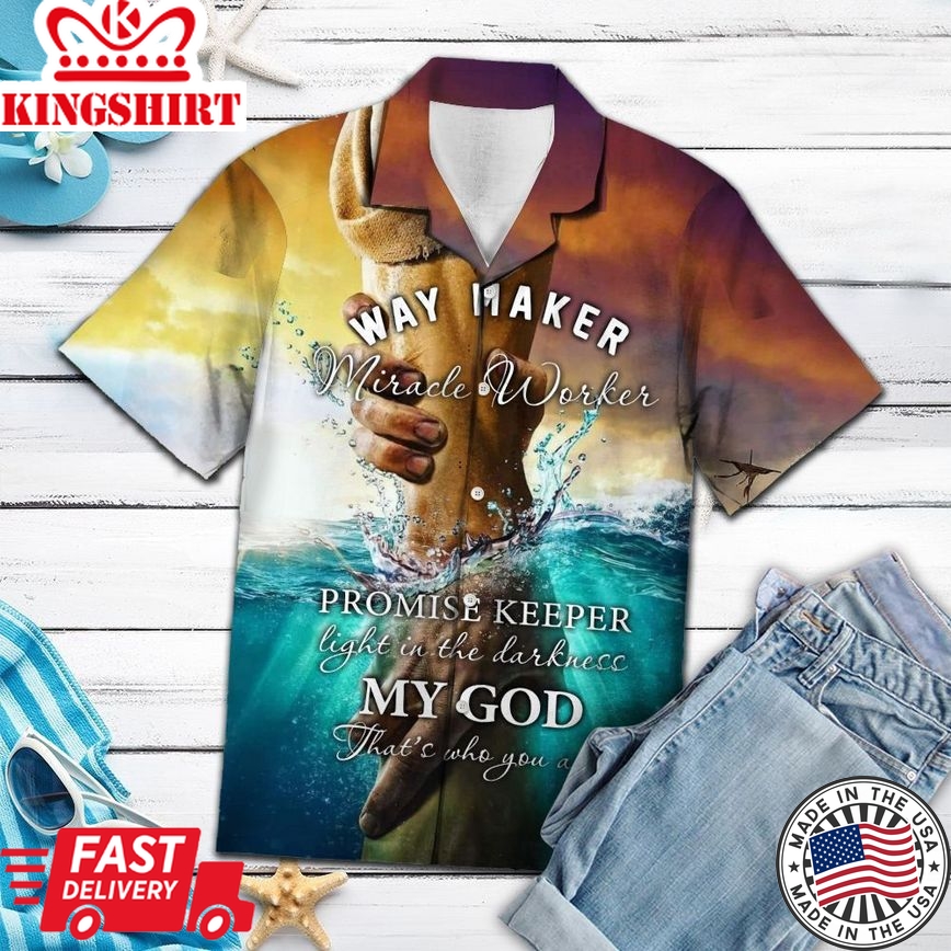 Jesus Hawaiian Shirt My God That Is Who You Are Jesus Holding Hand Hawaii Shirt Jesus Aloha Shirt