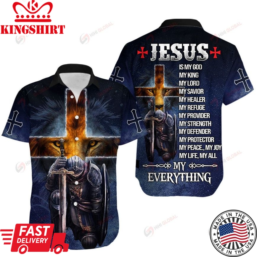 Jesus Is My Eveything Christian God Jesus Hawaiian Shirt