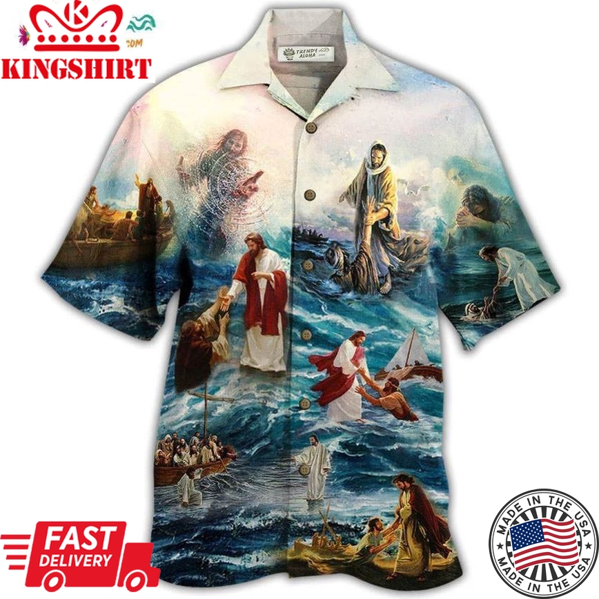 Jesus Saved My Life Hawaiian Shirt