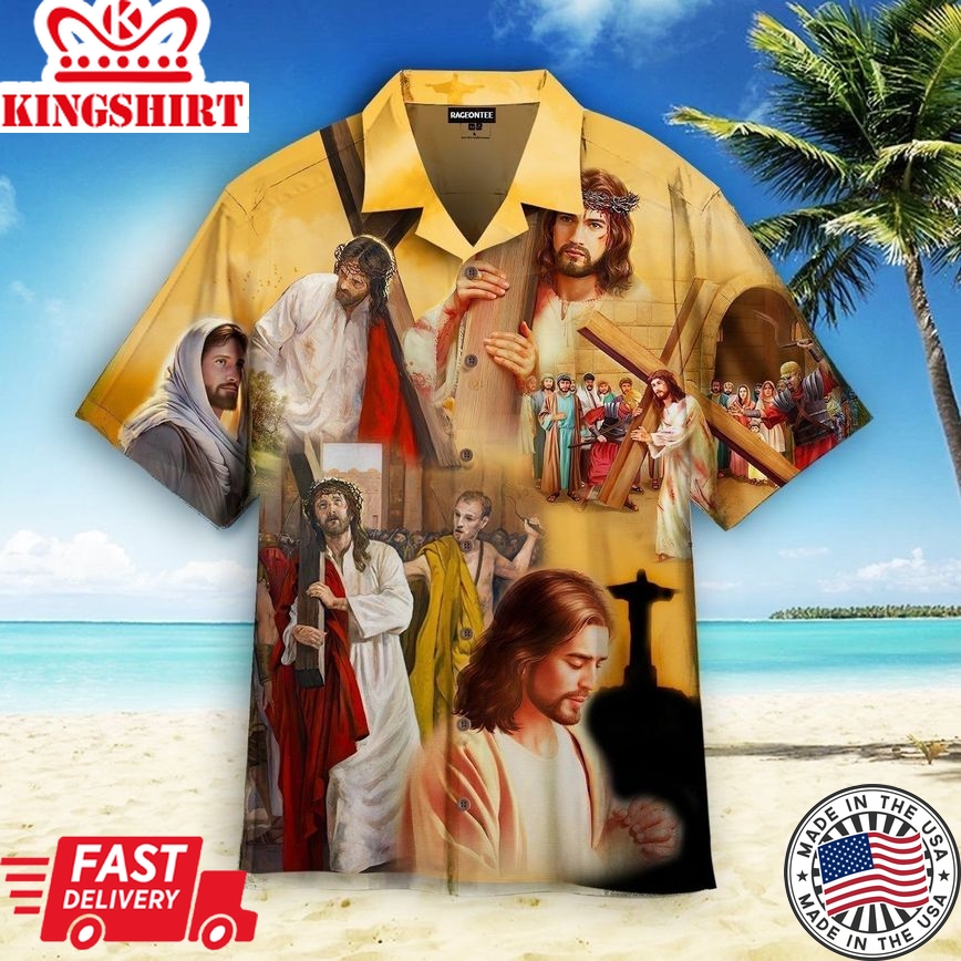 Jesus Story Aloha Hawaiian Shirts For Men And Women |