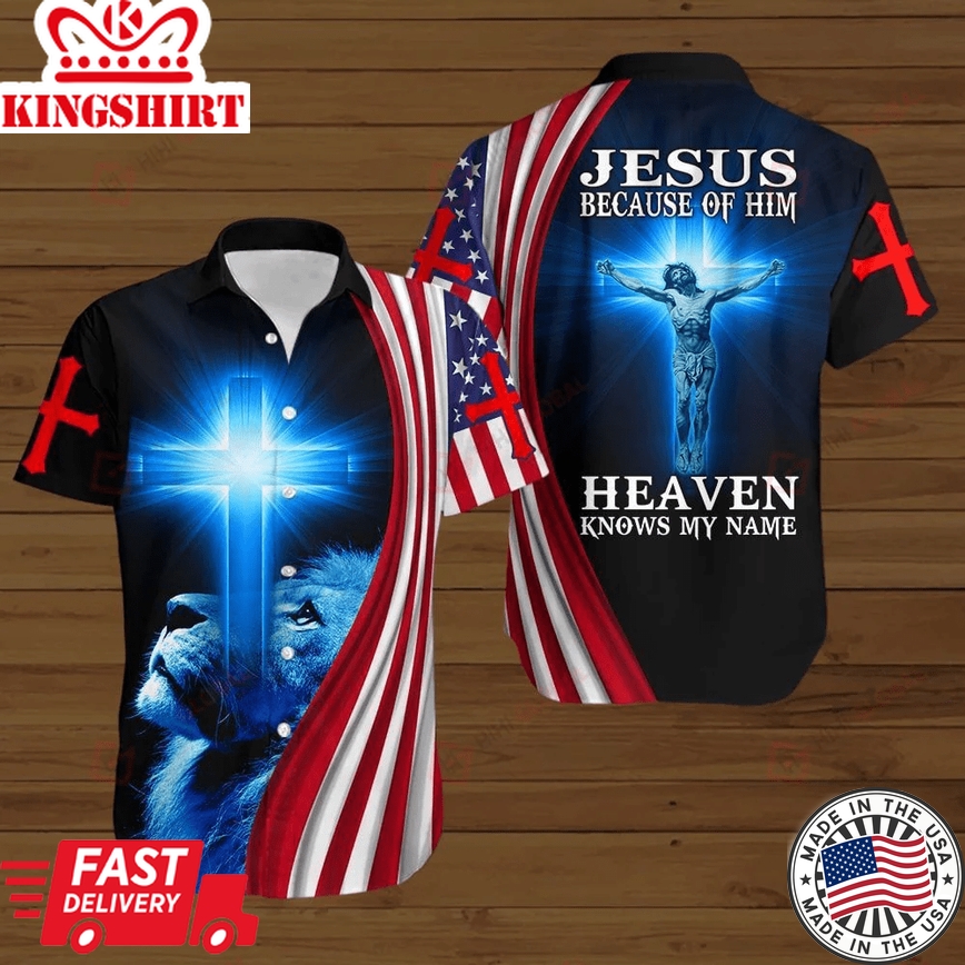 Jesus Trendy Hawaiian Shirt