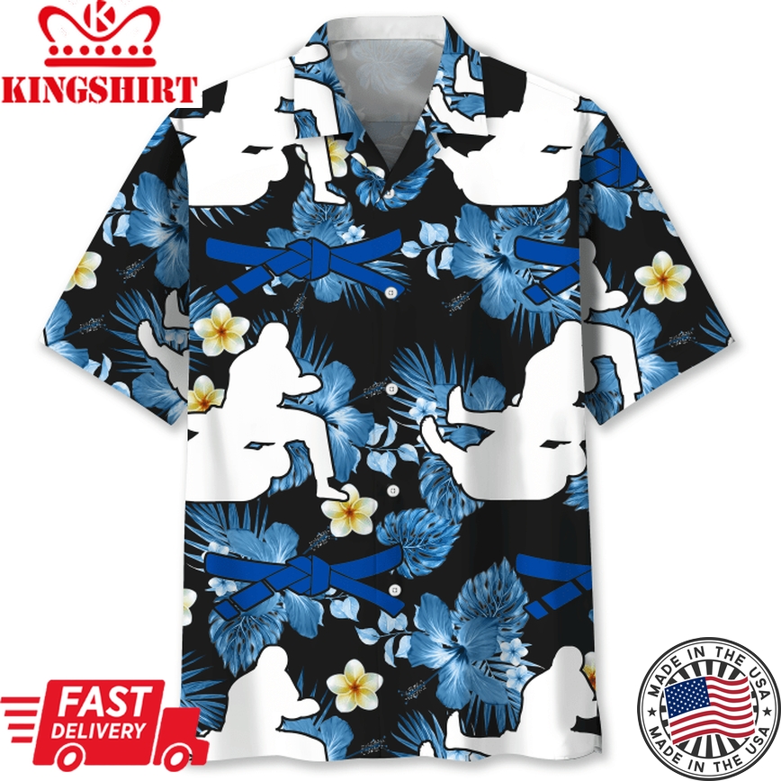 Jiu Jitsu Blue Nature Hawaii Shirt