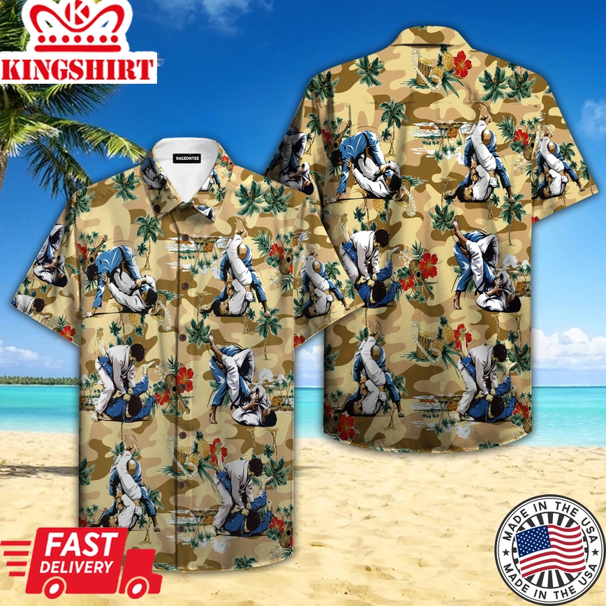 Jiu Jitsu Trendy Hawaiian Shirt