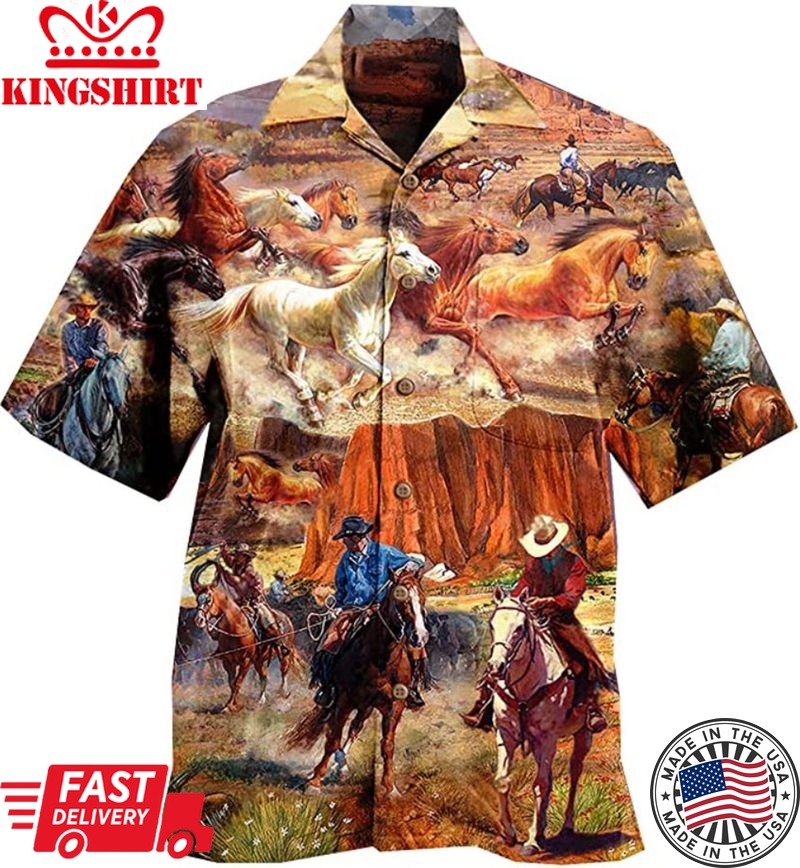 Jockey Jamboree: Horse Racing Festivities Hawaiian Shirt