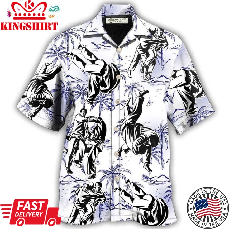 Judo Make Me Strong Tropical Style Hawaiian Shirt