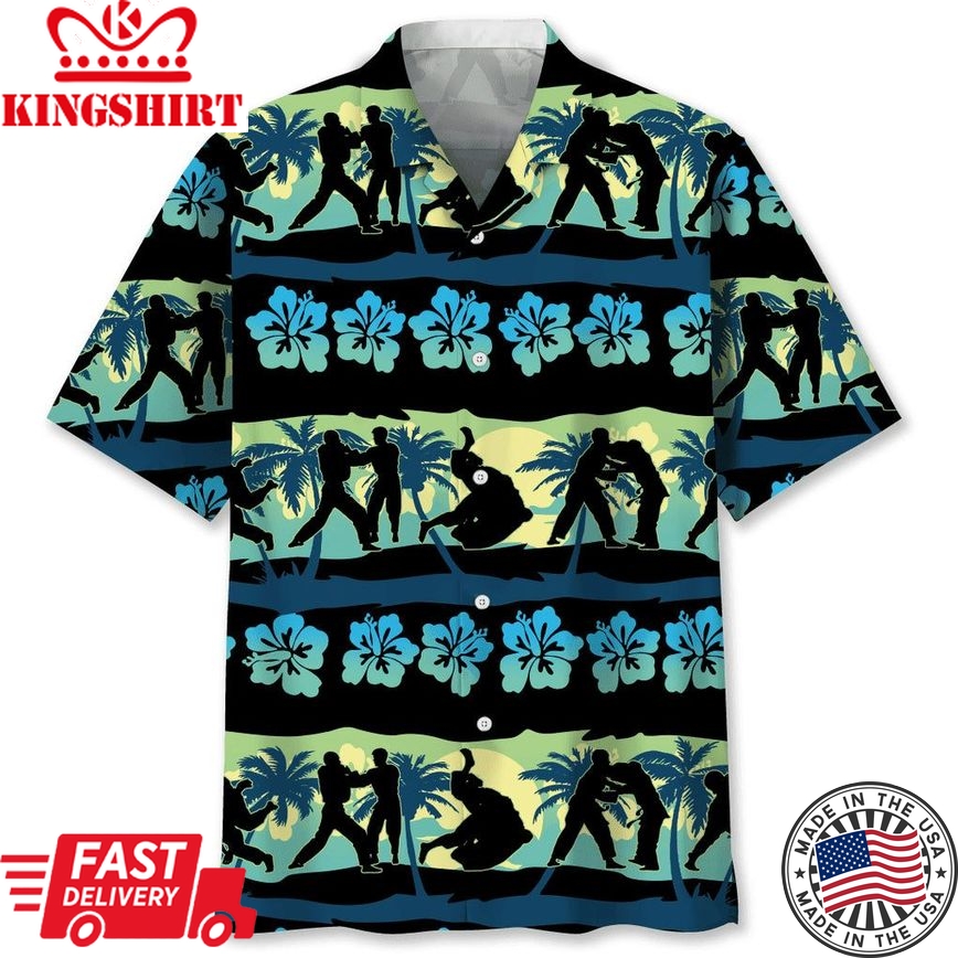 Judo Nature Beach Trendy Hawaiian Shirt