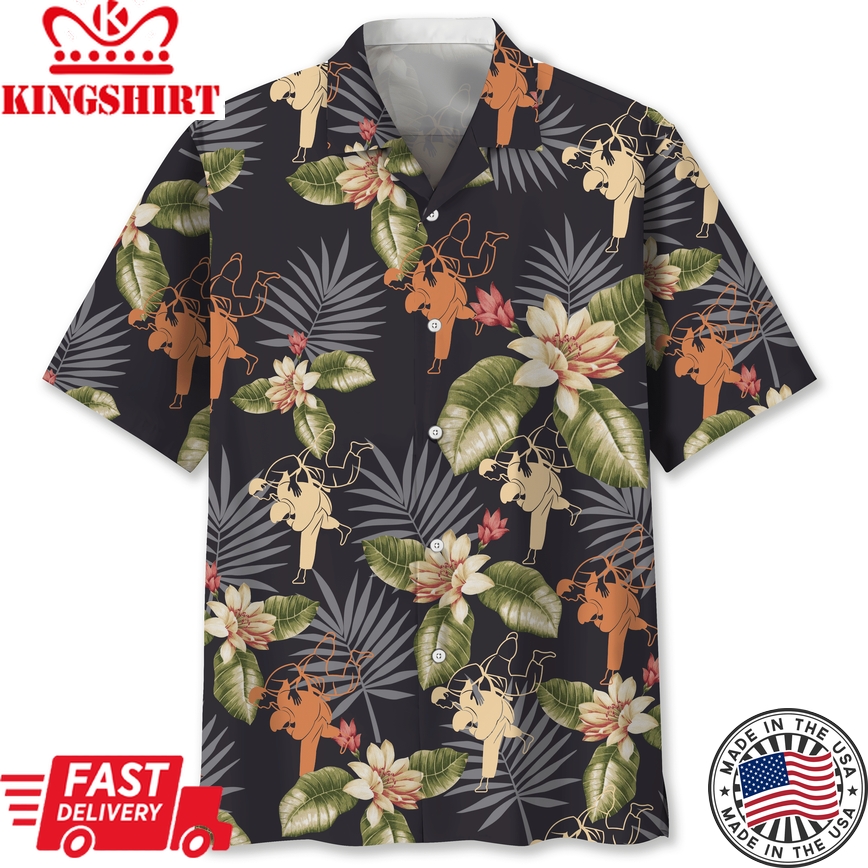 Judo Tropical Trendy Hawaiian Shirt