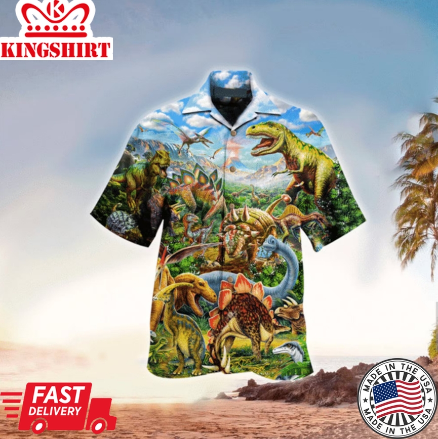 Jurassic Park Hawaiian Shirt Dinosaurs Jurassic World Vintage Hawaii Shirt Jurassic Park Aloha Shirt