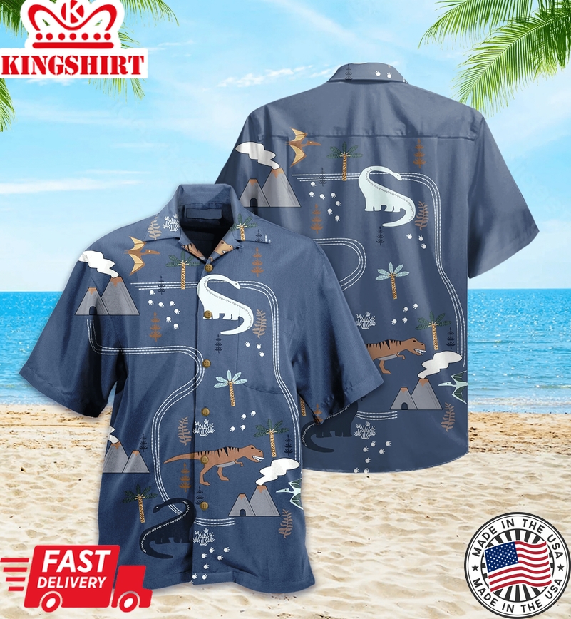 Jurassic Park Trendy Hawaiian Shirt Jurassic World Grey Hawaii Shirt Jurassic Park Aloha Shirt