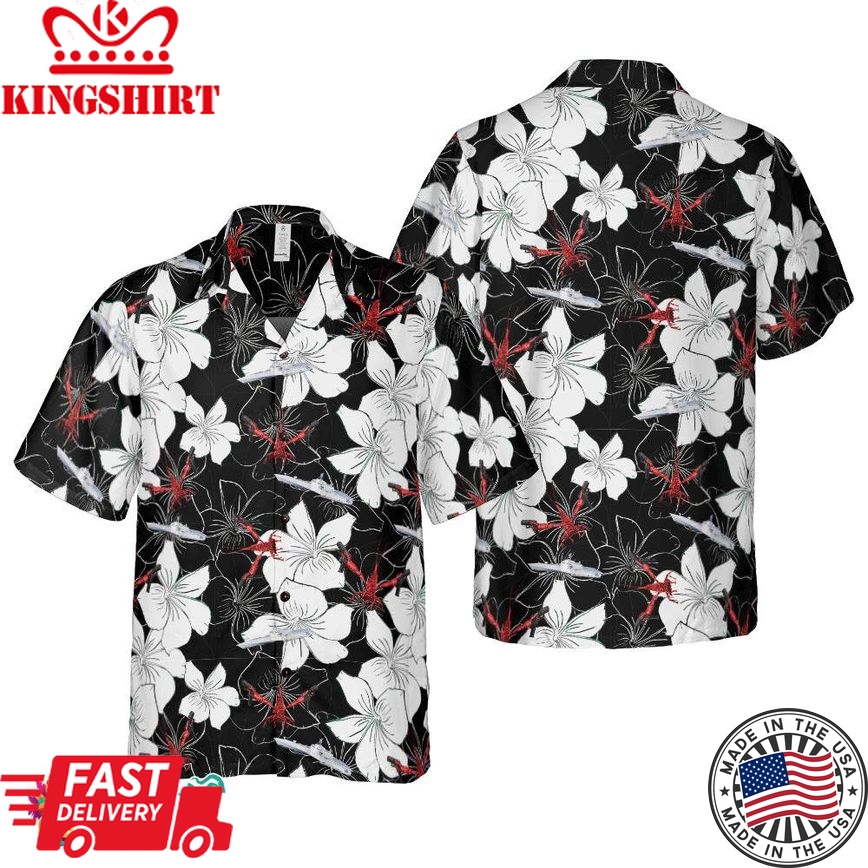 Justin Chapman Black Version Hawaiian Shirt