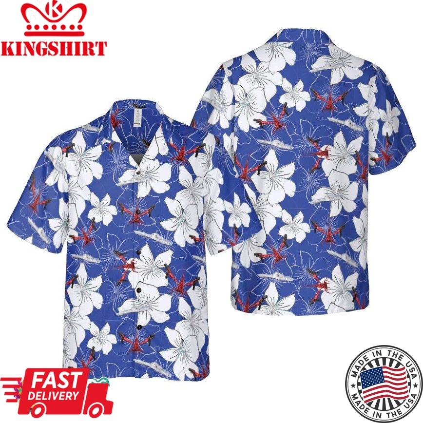 Justin Chapman Blue Version Hawaiian Shirt