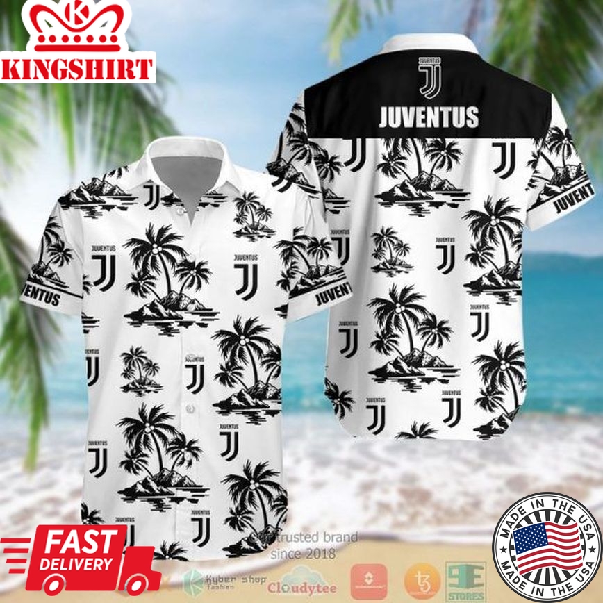 Juventus Fc Coconut Island Trendy Hawaiian Shirt Aloha Shirt