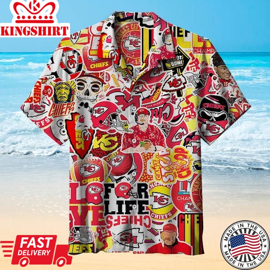 Kansas City Chiefs Fashion Hawaiian Shirt