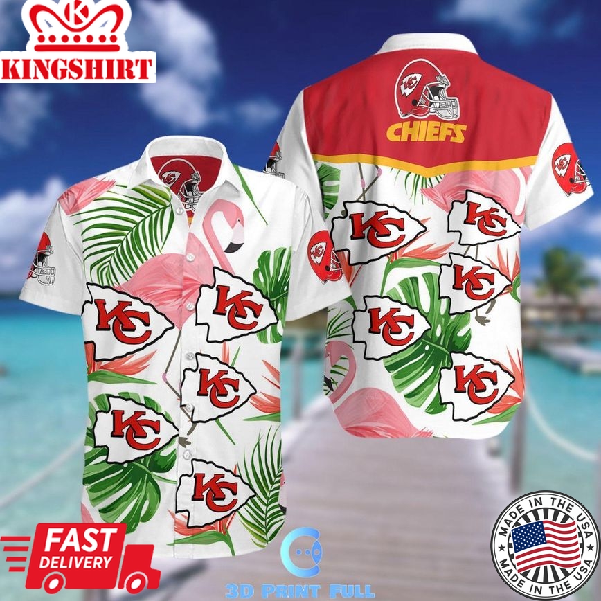 Kansas City Chiefs Hawaiian Beach Shirt