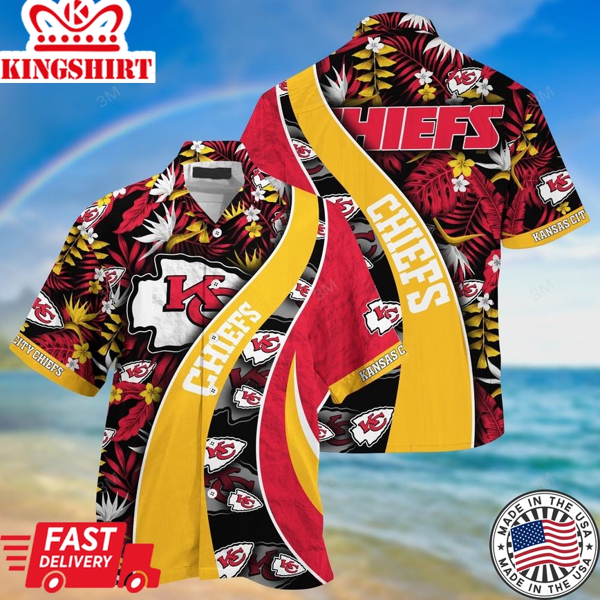 Kansas City Chiefs NFL Hawaiian Shirt And Shorts