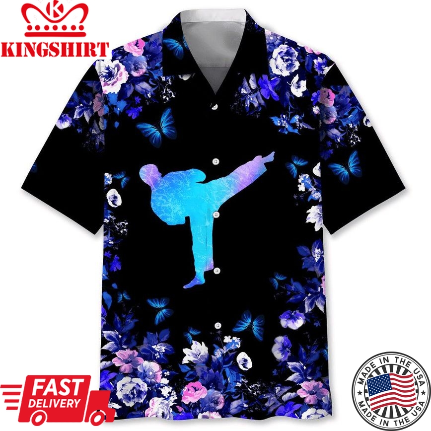 Karate Hawaiian Nature Trendy Hawaiian Shirt