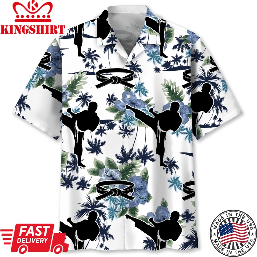 Karate White Nature Hawaii Shirt