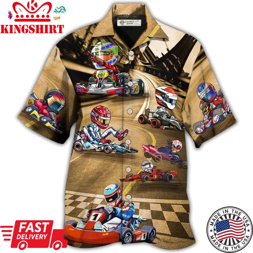 Kart Racing Go Cool Hawaiian Shirt