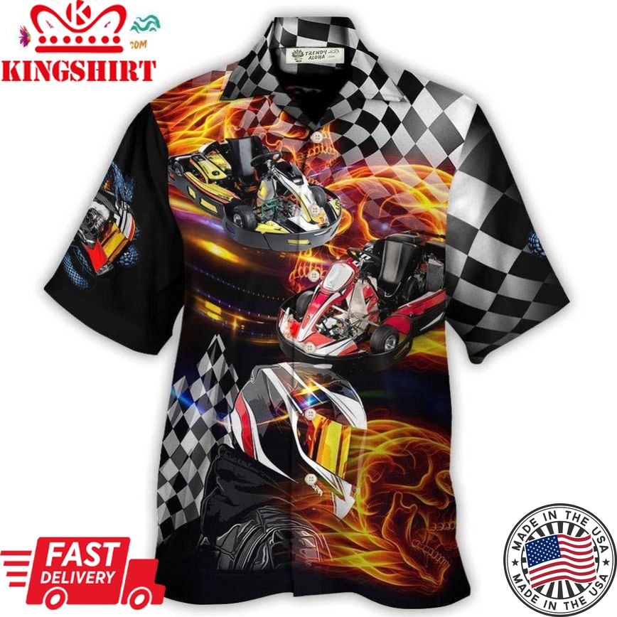 Kart Racing Let'S Racing Now Hawaiian Shirt