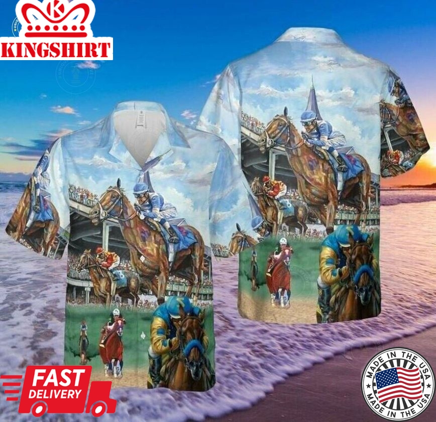 Kentucky Horse Racing 3D Hawaiian Shirts