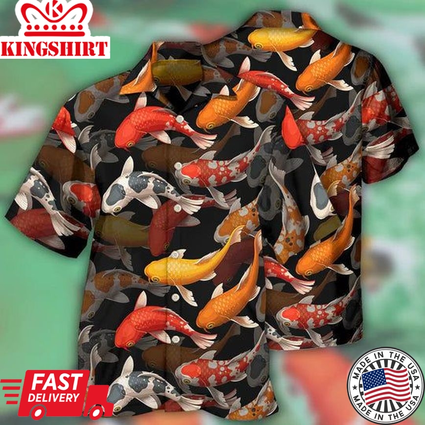 Koi Fish Basic Lovely - Hawaiian Shirt