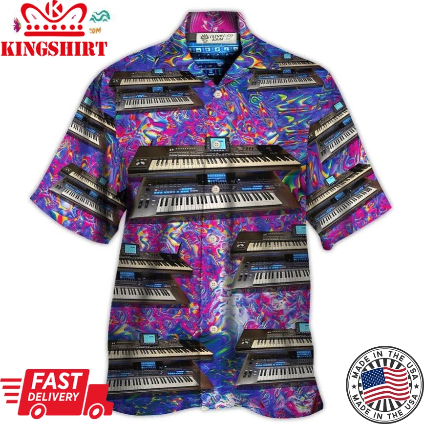 Korg Keyboards Lover Style Hawaiian Shirt