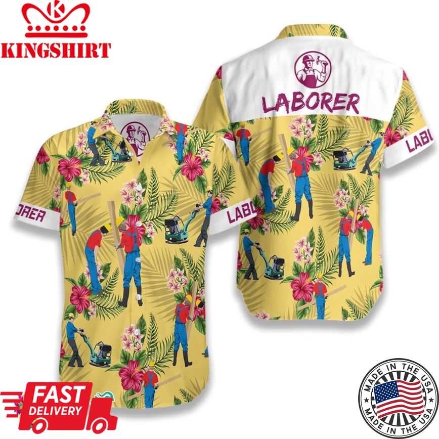 Laborer Hawaiian Shirt