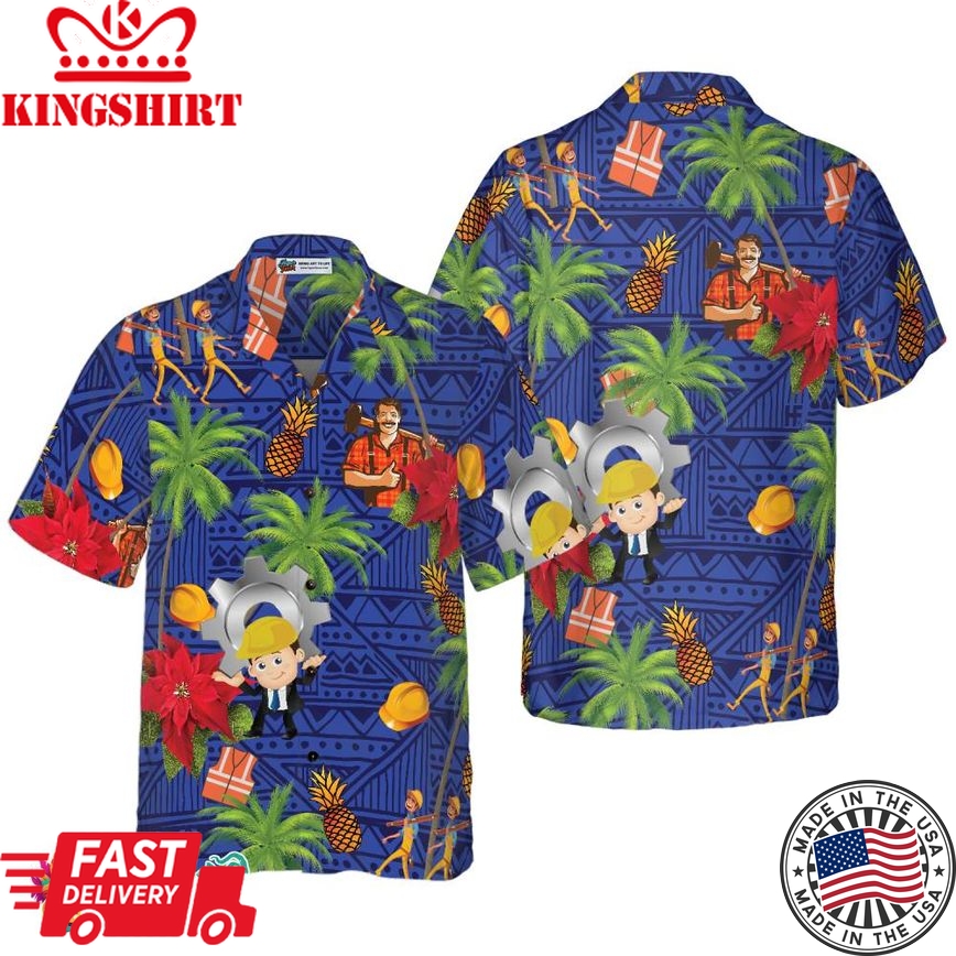 Laborer Proud Hawaiian Shirt