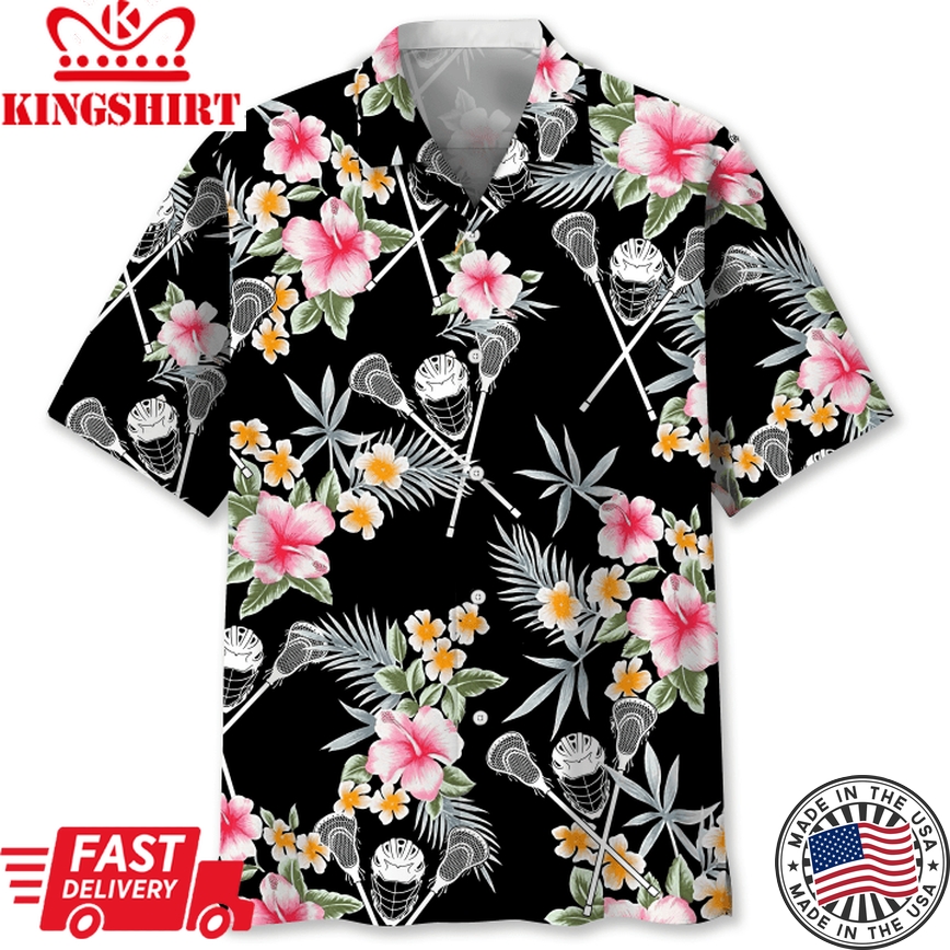 Lacrosse Flower Hawaii Shirt