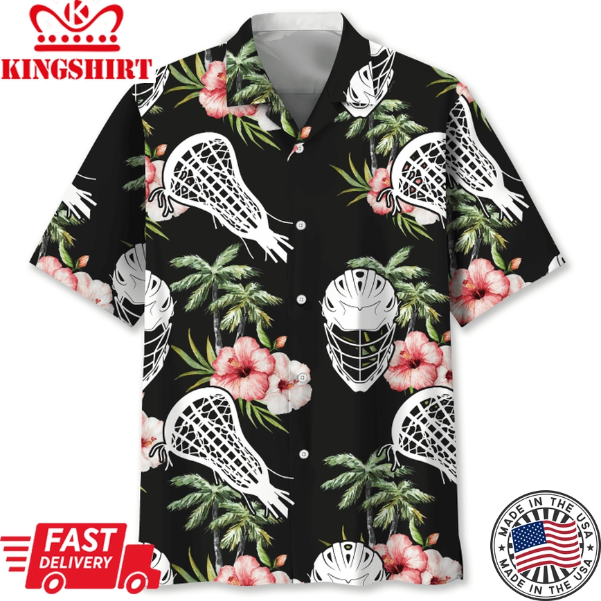 Lacrosse Nature Flower Hawaii Shirt