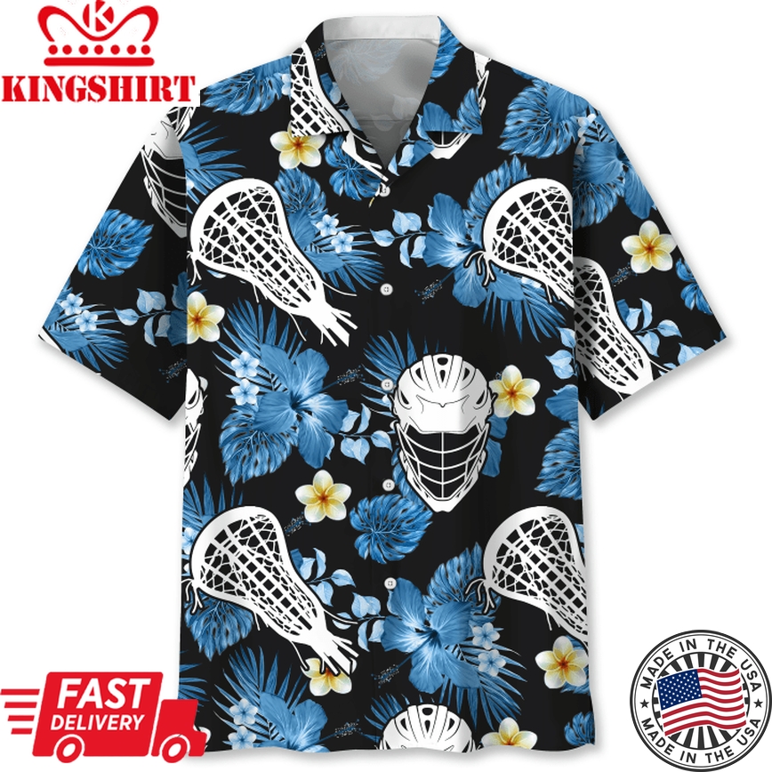 Lacrosse Nature Trendy Hawaiian Shirt