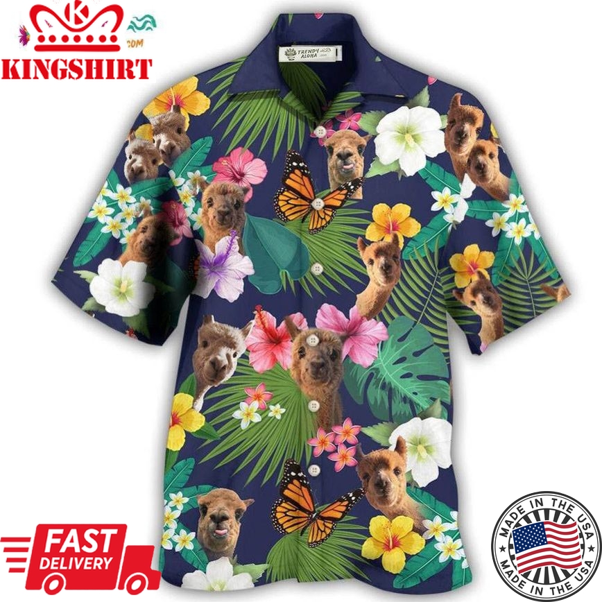 Lama Love Life Hawaiian Shirt