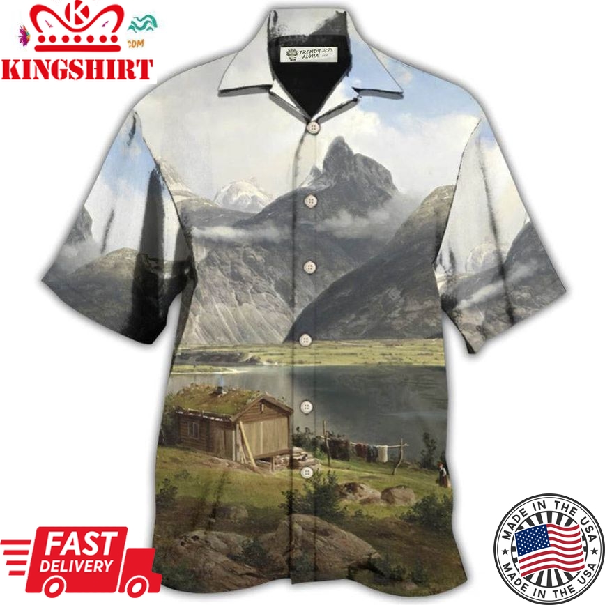 Landscape Beautiful View Hawaiian Shirt