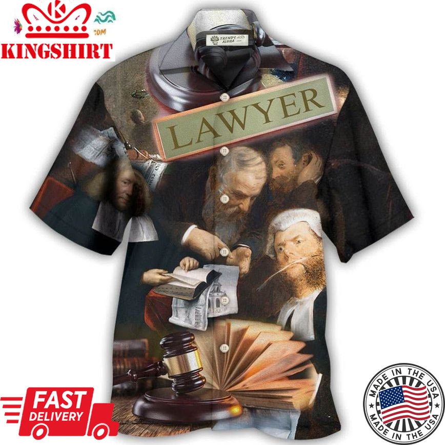 Lawyer Serious Style Hawaiian Shirt