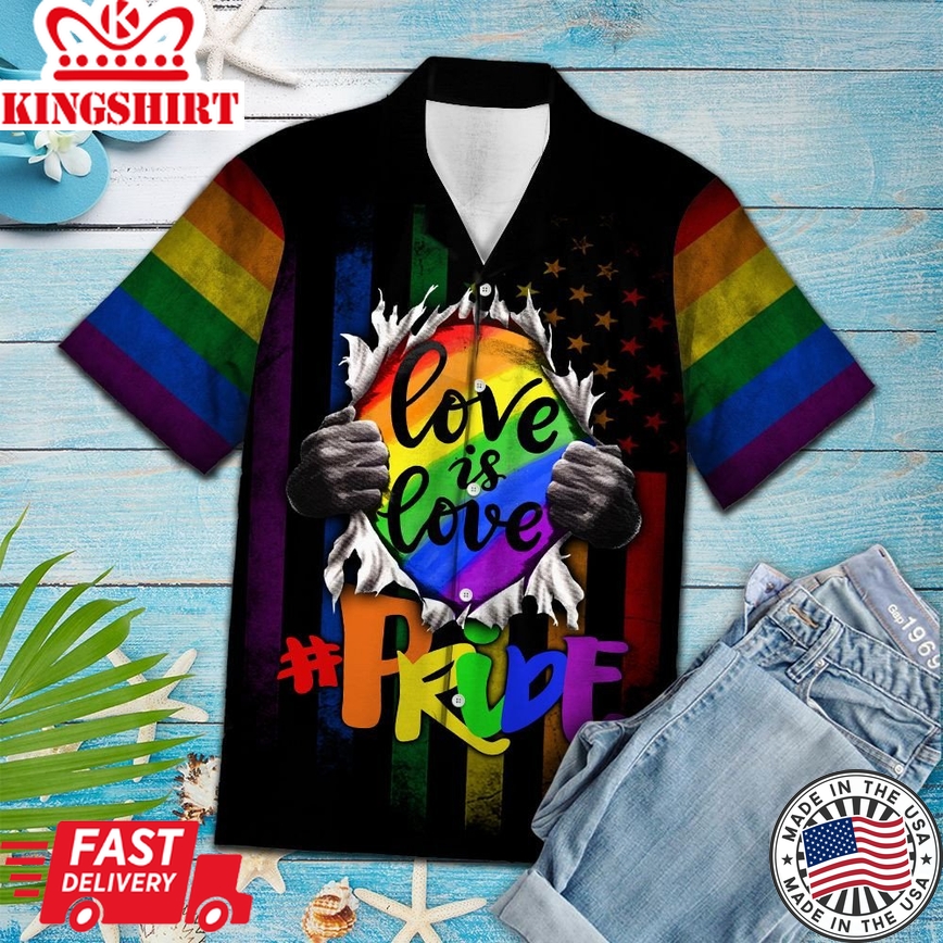 Lgbt Pride 3D Shirt, I Don't Need Anyone's Approval To Be Me Hawaiian Shirt