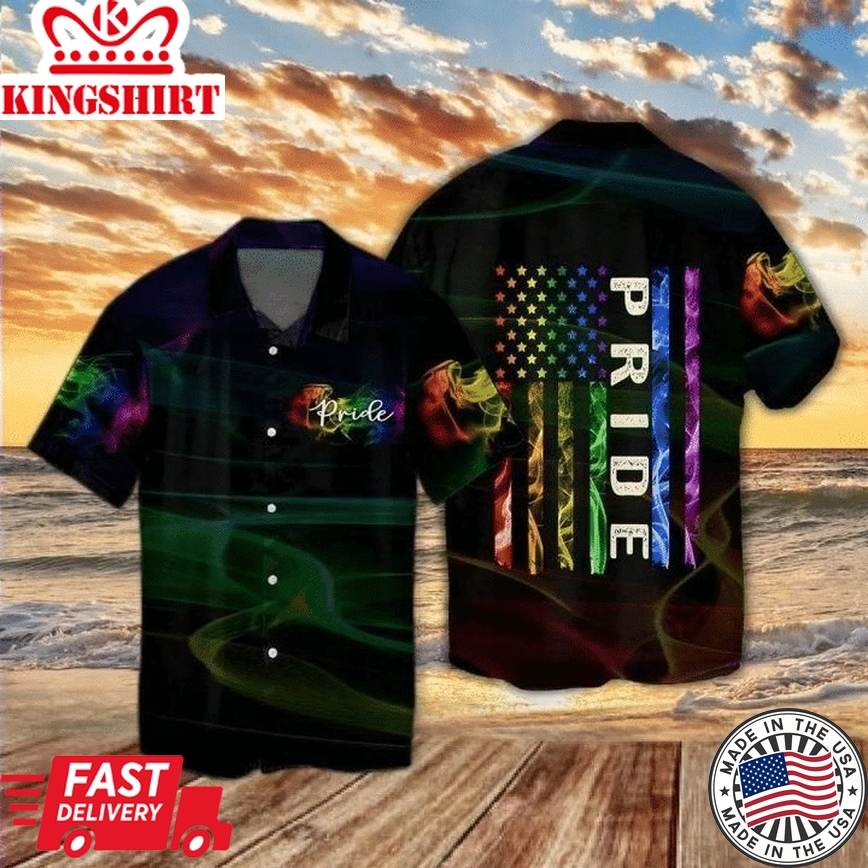 Lgbt Pride Flag Hawaiian Shirt