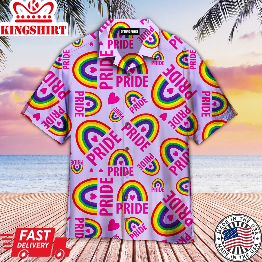 Lgbt Pride Month Aloha Hawaiian Shirts For Men & For Women |