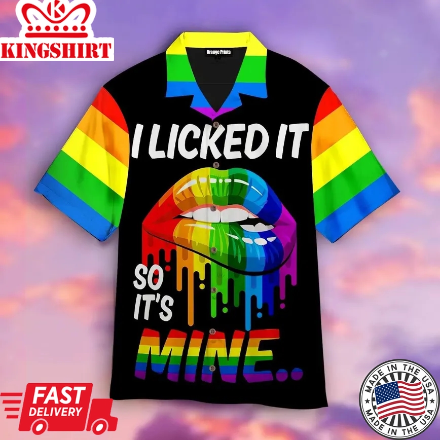 Lgbt Pride Trendy Hawaiian Shirt For