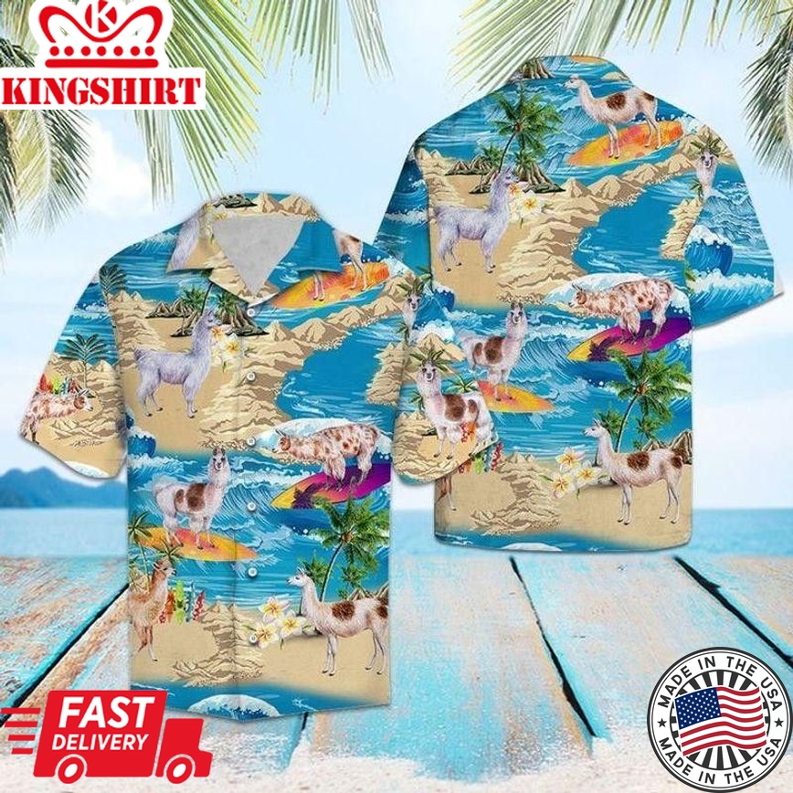 Liama Trendy Hawaiian Shirt