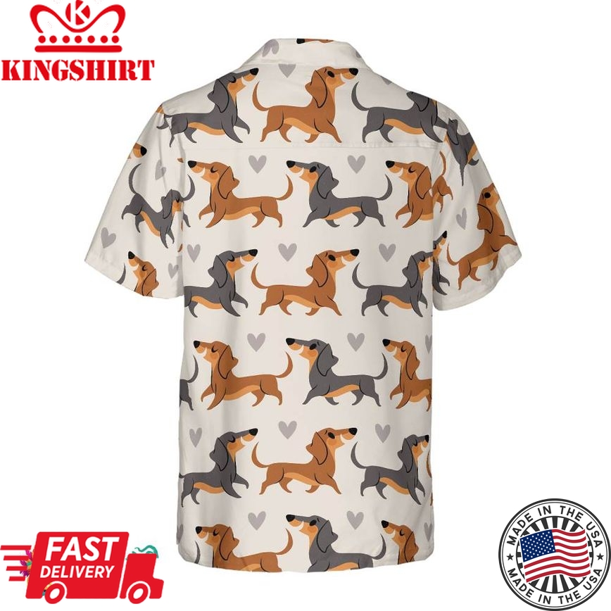 Life Of Dachshund Dog Hawaiian Shirt